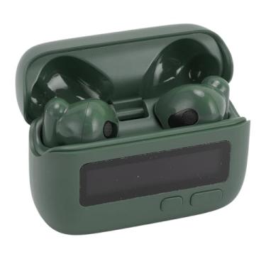 Imagem de Fones de Ouvido Sem Fio, Fones de Ouvido BT 5.2 Com Cancelamento de Ruído do ENC, Exibição Retro do Relógio, Máquina BB Portátil Em Forma de Fones de Ouvido BT para Jogos de