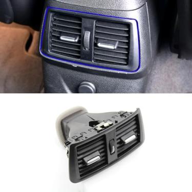 Imagem de Goodithy Compatível com BMW Série 2 F45 F46, conjunto de saída de saída de ar traseiro, console central traseiro grade de ar condicionado substituição completa 2016-2020 64229263411