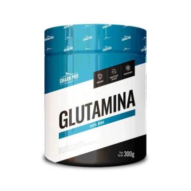 Imagem de Glutamina micronizada 300g sabor natural shark pro - SharkPro, 1 unida