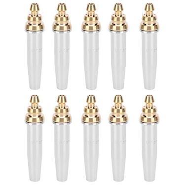 Imagem de Mavaol Bocal de tocha de corte de aço inoxidável, usinagem CNC de alta precisão, compatibilidade universal para gás s e acetileno, resistente e corrosão, para bricolage e profissional