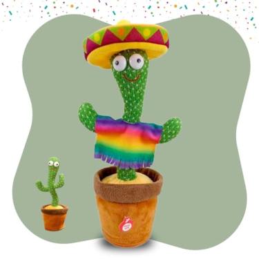 Imagem de Cacto Dançante e Falante Luzes e Música 120 Canções Fala e Dança Brinquedo Educativo e Divertido para Crianças e Bebês