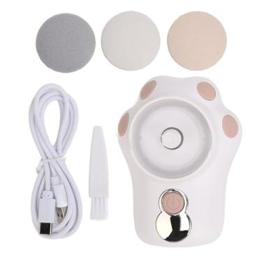 Imagem de Removedor de Calo Elétrico Recarregável para Pés, Ferramenta Portátil de Pedicure, Removedor de Pele Dura e Morta para Saltos Secos Rachados