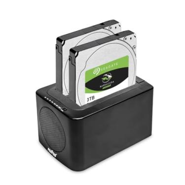 Imagem de Dock Station Para HD SSD Sata 3 USB 3.0 Clone FAHD-35 Feasso Com Cooler