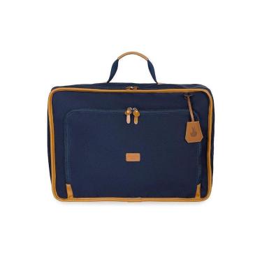 Imagem de Mala de Maternidade MasterBag Vintage Classic Azul Marinho-Unissex