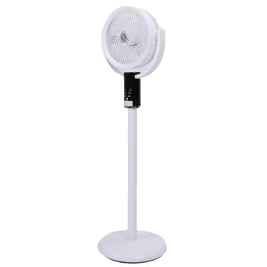 Imagem de Zhjvihx Ventilador de Velocidade Múltipla, Ventilador de Mesa Recarregável de 12 Polegadas Com Controle Remoto, Ventilador de Piso Portátil Silencioso Com USB, Design Leve para Casa,