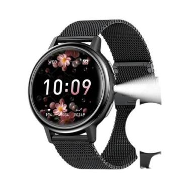 Imagem de Relógio Inteligente AMOLED Bluetooth Feminino Com Monitoramento De Saú