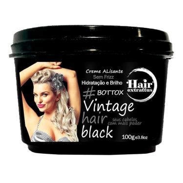 Imagem de Botox Capilar Alisante Vintage Black Hair Extrattus 100g