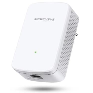 Imagem de MERCUSYS ME10 Repetidor WiFi, extensor de rede, amplificador sem fios 300 Mbps, WPS botão, play e plug, indicador LED de sinal, fácil configuração, compatível com