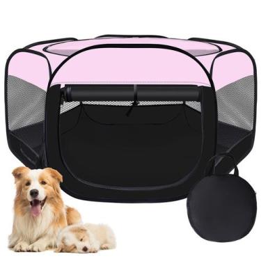 Imagem de Playpen Wn's Day Dog Cat Portable Pet Puppy Rabbit Pink M