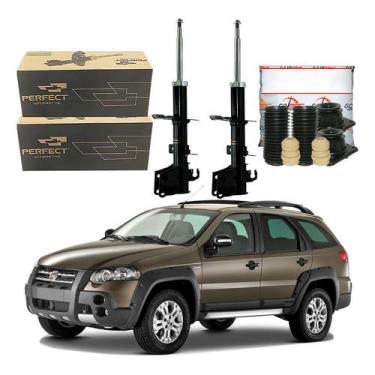 Imagem de Kit Amortecedor Dianteiro Palio Adventure 1.8 2008 A 2012 - Perfect