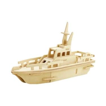 Imagem de Quebra-Cabeça De Madeira 3D DIY, Modelo De Veículo Da Série Militar, P