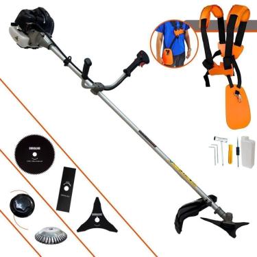 Imagem de Roçadeira à Gasolina Cg430b Anmax 43cc C/ 5 Opções De Cortes