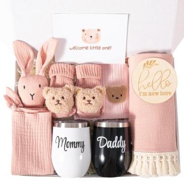 Imagem de Novo conjunto de presentes para pais, Cesta de presentes para gravidez