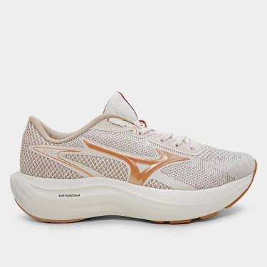 Imagem de Tênis Mizuno Virtue 2 Feminino, Bege claro, 36