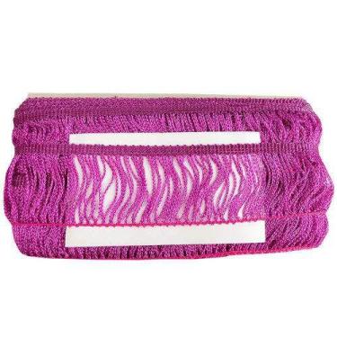 Imagem de Franja de Viscose 50 mm São José Ref. 7600 - Peça c/ 10 mt, 20, Pink