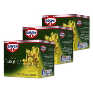 Imagem de Chá de Carqueja Dr. Oetker Kit 3 Caixas 10g - 30 Saquinhos