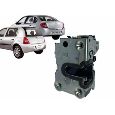 Imagem de Fechadura Porta Traseira Clio 2006 a 2016 Symbol 2009 a 2013 Eletrica 