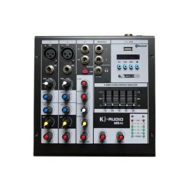 Imagem de MESA DE SOM K-AUDIO MS40 4 Canais