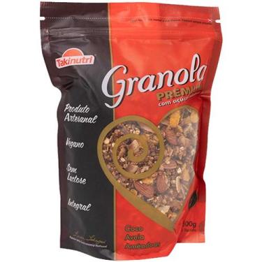 Imagem de Granola Premium Com Açúcar Mascavo Takinutri 500g Vegano