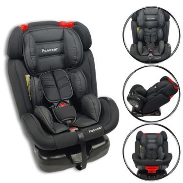 Imagem de Cadeirinha Para Carro, Cadeira Infantil Cor Preto Reclinável - Passear