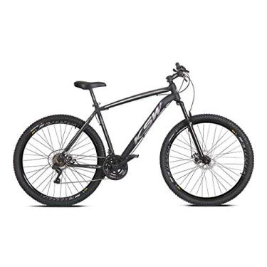 Imagem de Bicicleta Aro 29 KSW XLT Altus 24v e Trava,15,Preto Prata