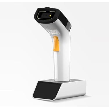 Imagem de NETUM Scanner de código de barras 2D Wi-Fi sem fio conectado com protocolos de rede TCP UDP, leitor de código de barras com detecção automática mãos livres 1D 2D QR pdf417 Pistola de digitalização