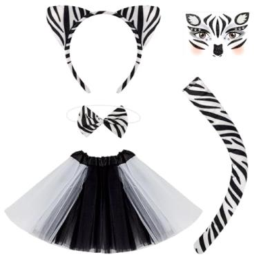 Imagem de ZAGQIG Fantasia de cosplay de zebra