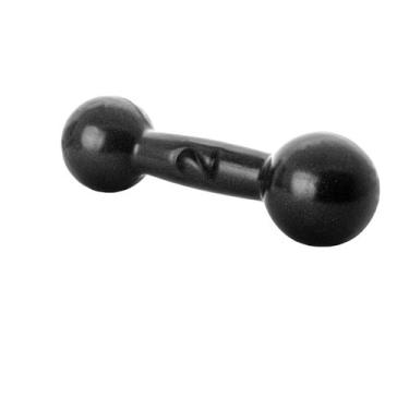 Imagem de Halter Bola 2kg Emborrachado Borracha PVC 1 und para Treino - BASE