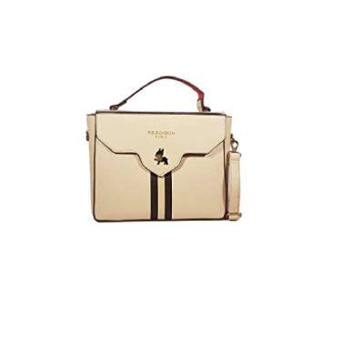 Imagem de Bolsa De Mão Transversal Rebecca Bonbon Areia