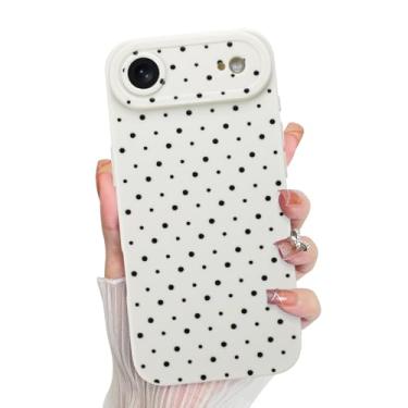 Imagem de KANGHAR Compatível com iPhone Air Case 2025, estampa fofa de silicone com proteção de câmera, capa de telefone macia e fina para meninas e mulheres - branca