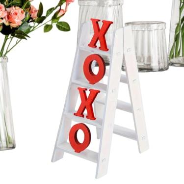 Imagem de Decoração de Mesa para Dia dos Namorados,Decoração de de para Datas Festivas | Placa Decorativa para Mesa | Para Casais para Sala Quarto Livraria Parapeito da Janela