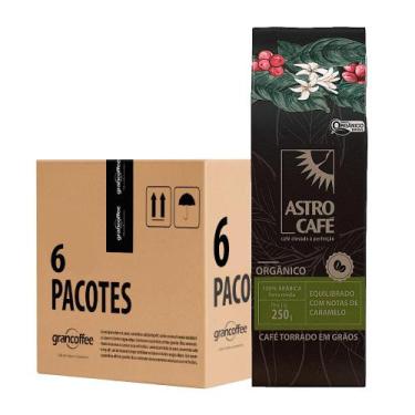 Imagem de Kit Grãos Astro Café Orgânico 1,5kg Certificado Orgânico IBD