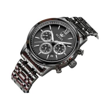 Imagem de Relógio De Quartzo Masculino Automático Com Data Em Aço Inoxidável Dou