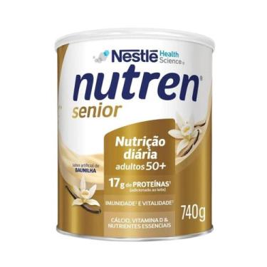 Imagem de Nutren Senior Baunilha - 740g - (Nestle) - (Nestle) - Nestlé