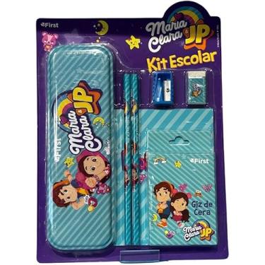Imagem de Kit Escolar Maria Clara e JP com Estojo e Itens Diversos – Ideal para Escola, Volta às Aulas e Presente Infantil