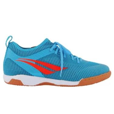 Imagem de Chuteira Penalty Max 500 Ecoknit Xxi Indoor Masculina, Azul, 42