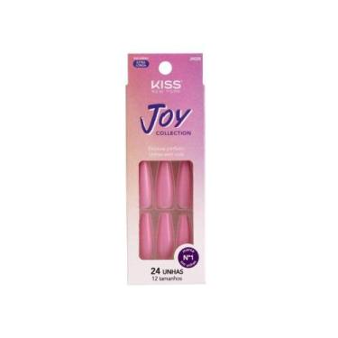 Imagem de Unha Postiça Joy Collection Sweet Pink - Kiss New York