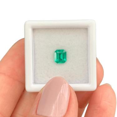 Imagem de Esmeralda EmeraldCut 0,69ct (1) - ENE2ESE