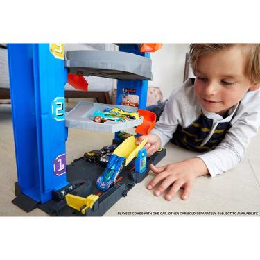 Pista Hot Wheels City Stunt Garage Mattel - Gnl70