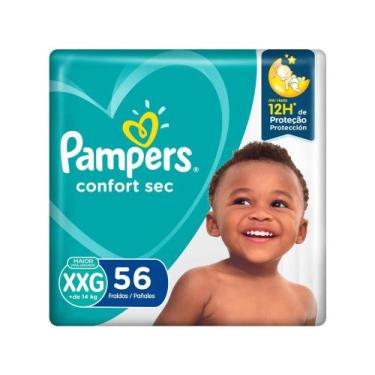 Imagem de Fralda Pampers Confort Sec Tam. XXG - + de 14kg 56 Unidades
