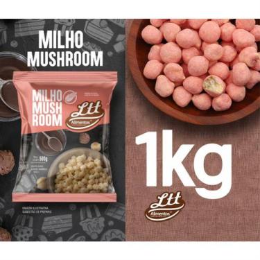 Imagem de milho para pipoca mushroom 1 kilo ltt - lttalimentos