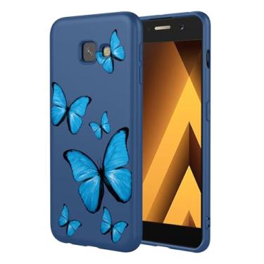 Imagem de KOARWVC Capa de telefone para Galaxy A5 2017, SM-A520 Samsung a5 2017 capa fofa com estampa de borboleta design fino protetor macio TPU bumper capa de telefone para Samsung Galaxy A5 2017 borboleta