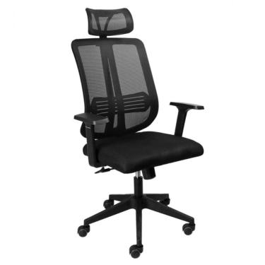 Imagem de Cadeira Office Go Star Plus Preta - Cogsp10p