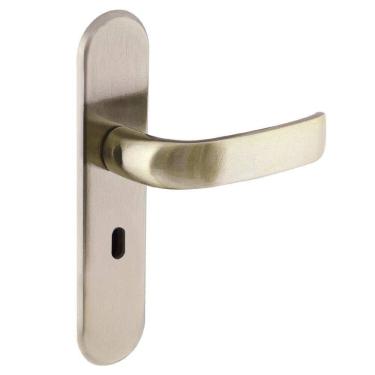 Imagem de Fechadura Interna Elegance Espelho S40 Latonado Home Aliança