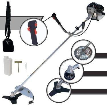 Imagem de Roçadeira à Gasolina 2t Toyama Tbc43h + Faca 40 Dentes Vídea