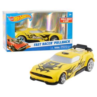 Imagem de Hot Wheels Fast Racer Pullback Yellow 1753