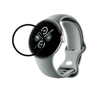 Imagem de UPONEW Pacote com 2 para Google Pixel Watch 2 Preto HD Protetor de Tela Frontier Película Protetora