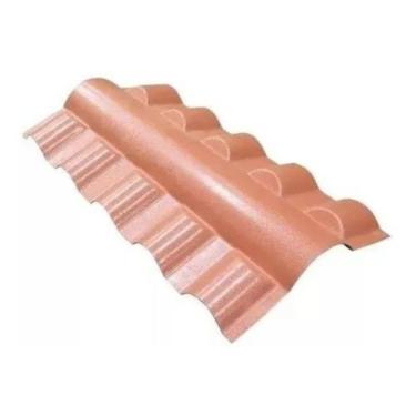 Imagem de Cumeeira PVC Central Terracota Lux Telhas