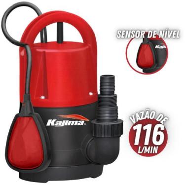 Imagem de Eletrobomba Kajima QWL105 220V 60Hz 3600rpm 1/2HP Com Lâmina De Água M