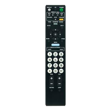 Imagem de Controle remoto substituído RM-YD027 adequado para TV LCD Sony Bravia KDL-65W5100 KDL-40W5100 KDL-46W5100 KDL-52W5100 KDL-46W5150 KDL-52W5150 KDL65W5100 KDL40W5100 KDL46WW 5100 KDL52W5100 KDL46W5150